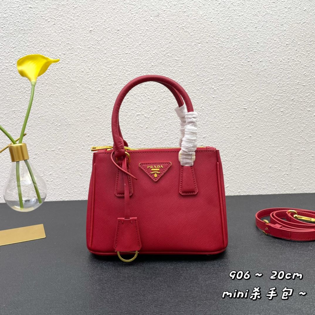 Pra*a top handle bags